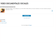 Tablet Screenshot of cinesocialperu.blogspot.com