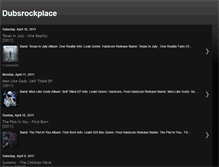 Tablet Screenshot of dubsrockplace.blogspot.com