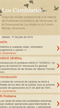 Mobile Screenshot of loscambiarios.blogspot.com