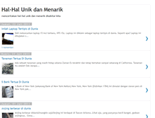 Tablet Screenshot of info-unikdanmenarik.blogspot.com