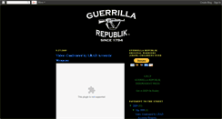 Desktop Screenshot of guerrillarepublikworldwide.blogspot.com