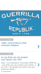 Mobile Screenshot of guerrillarepublikworldwide.blogspot.com