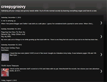 Tablet Screenshot of creepygroovy.blogspot.com