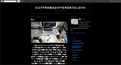 Desktop Screenshot of cutfromadifferentcloth.blogspot.com