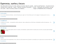 Tablet Screenshot of esperanzasuenosylocura.blogspot.com