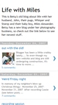 Mobile Screenshot of lifewithmiles.blogspot.com