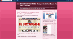 Desktop Screenshot of bisnis-rentalmobil.blogspot.com