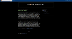 Desktop Screenshot of harian-republika.blogspot.com