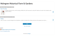 Tablet Screenshot of holmgrenhistoricalfarm.blogspot.com