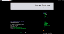 Desktop Screenshot of loayza-espichan.blogspot.com