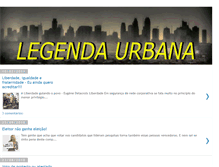 Tablet Screenshot of legendaurbana.blogspot.com