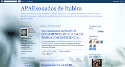 Desktop Screenshot of apaeitabira.blogspot.com
