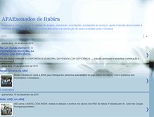 Tablet Screenshot of apaeitabira.blogspot.com