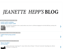 Tablet Screenshot of jeanettehepp.blogspot.com