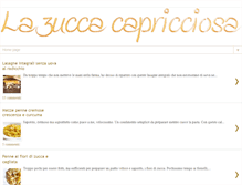 Tablet Screenshot of lazuccacapricciosa.blogspot.com
