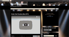 Desktop Screenshot of freshnewtracksdaily.blogspot.com