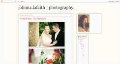 Desktop Screenshot of johnnalafaithphoto.blogspot.com