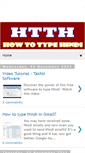 Mobile Screenshot of howtotypehindi.blogspot.com