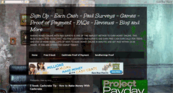 Desktop Screenshot of makemoneyonlinewithpaidsurveys.blogspot.com