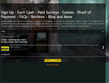 Tablet Screenshot of makemoneyonlinewithpaidsurveys.blogspot.com