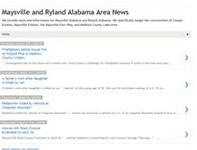 Tablet Screenshot of maysville-ryland.blogspot.com