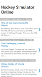 Mobile Screenshot of hockeysimulatoronline.blogspot.com