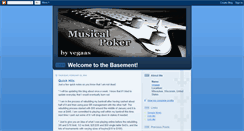 Desktop Screenshot of musicalpoker.blogspot.com