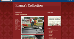 Desktop Screenshot of eizurascollection.blogspot.com