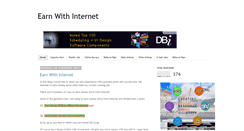Desktop Screenshot of earnwithinternetspot.blogspot.com