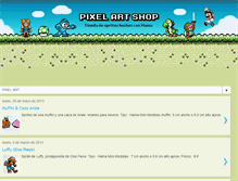 Tablet Screenshot of pixel-art-shop.blogspot.com