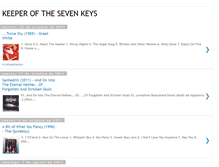 Tablet Screenshot of keeper-of-the-seven-keys.blogspot.com