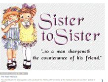 Tablet Screenshot of diane-sister2sister.blogspot.com