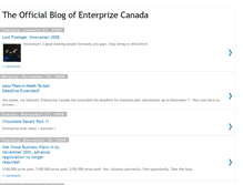 Tablet Screenshot of enterprizecanada.blogspot.com