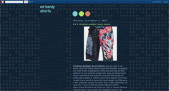 Desktop Screenshot of edhardyshorts.blogspot.com