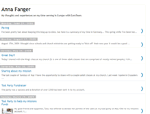 Tablet Screenshot of annafanger.blogspot.com