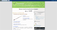 Desktop Screenshot of experiementando.blogspot.com