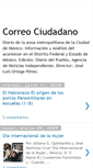 Mobile Screenshot of correociudadano.blogspot.com