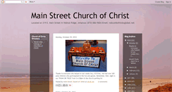 Desktop Screenshot of mainstcofc.blogspot.com