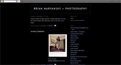 Desktop Screenshot of bmaryansky.blogspot.com