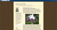 Desktop Screenshot of patevansdesigns.blogspot.com