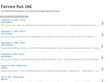 Tablet Screenshot of fpumc.blogspot.com