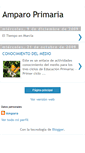 Mobile Screenshot of amparoprimaria09.blogspot.com
