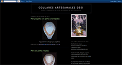 Desktop Screenshot of collaresartesanalesdesi.blogspot.com