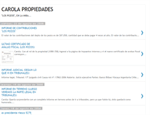 Tablet Screenshot of carolapropiedades.blogspot.com