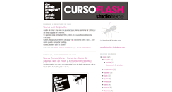 Desktop Screenshot of cursoflashstudiotrece.blogspot.com