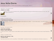 Tablet Screenshot of jesusverboeterno.blogspot.com