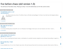 Tablet Screenshot of fivebeforechaos.blogspot.com