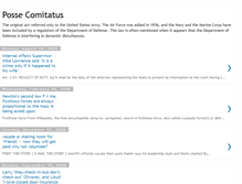 Tablet Screenshot of possecomitatusdotcom.blogspot.com