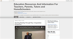 Desktop Screenshot of educators-space.blogspot.com