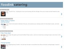 Tablet Screenshot of foodinkcatering.blogspot.com